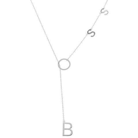 Boss Lariat - Sterling Silver