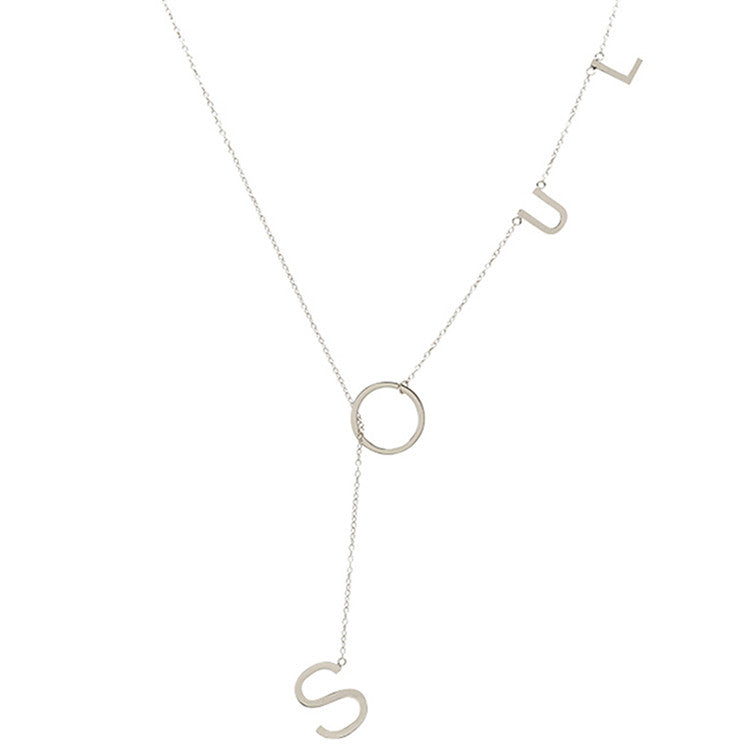 Soul Lariat - Sterling Silver