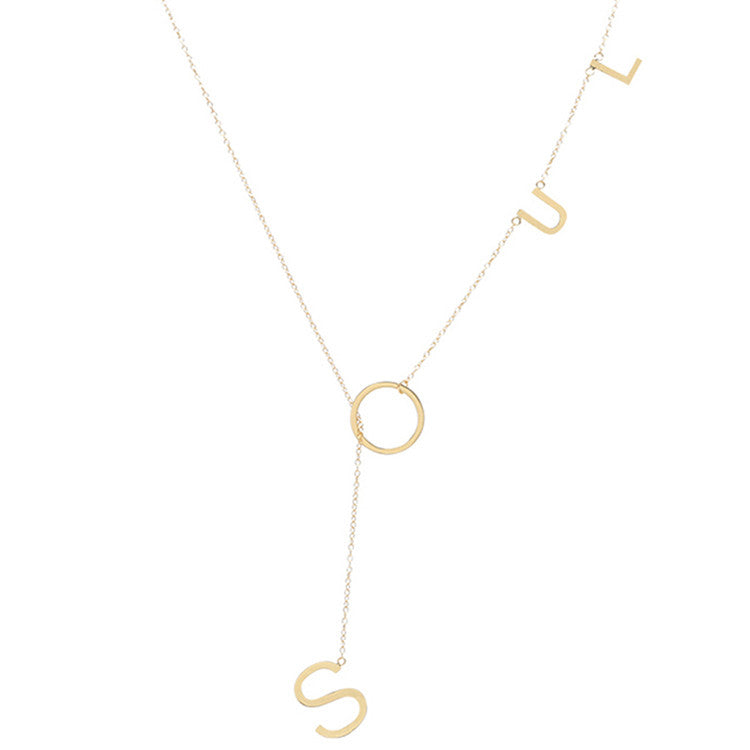 Soul Lariat - 14K Yellow Gold Vermeil