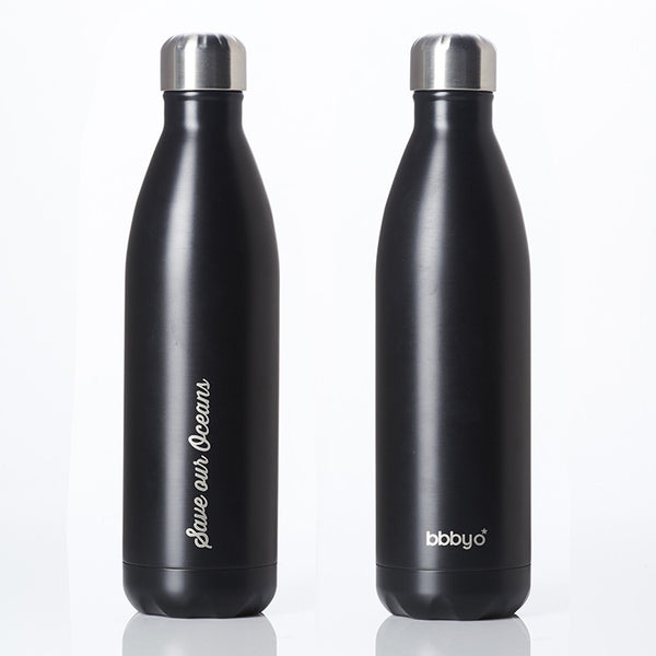 Future Bottle + Carry Cover (Circuit Print) - 750ml/25oz Black